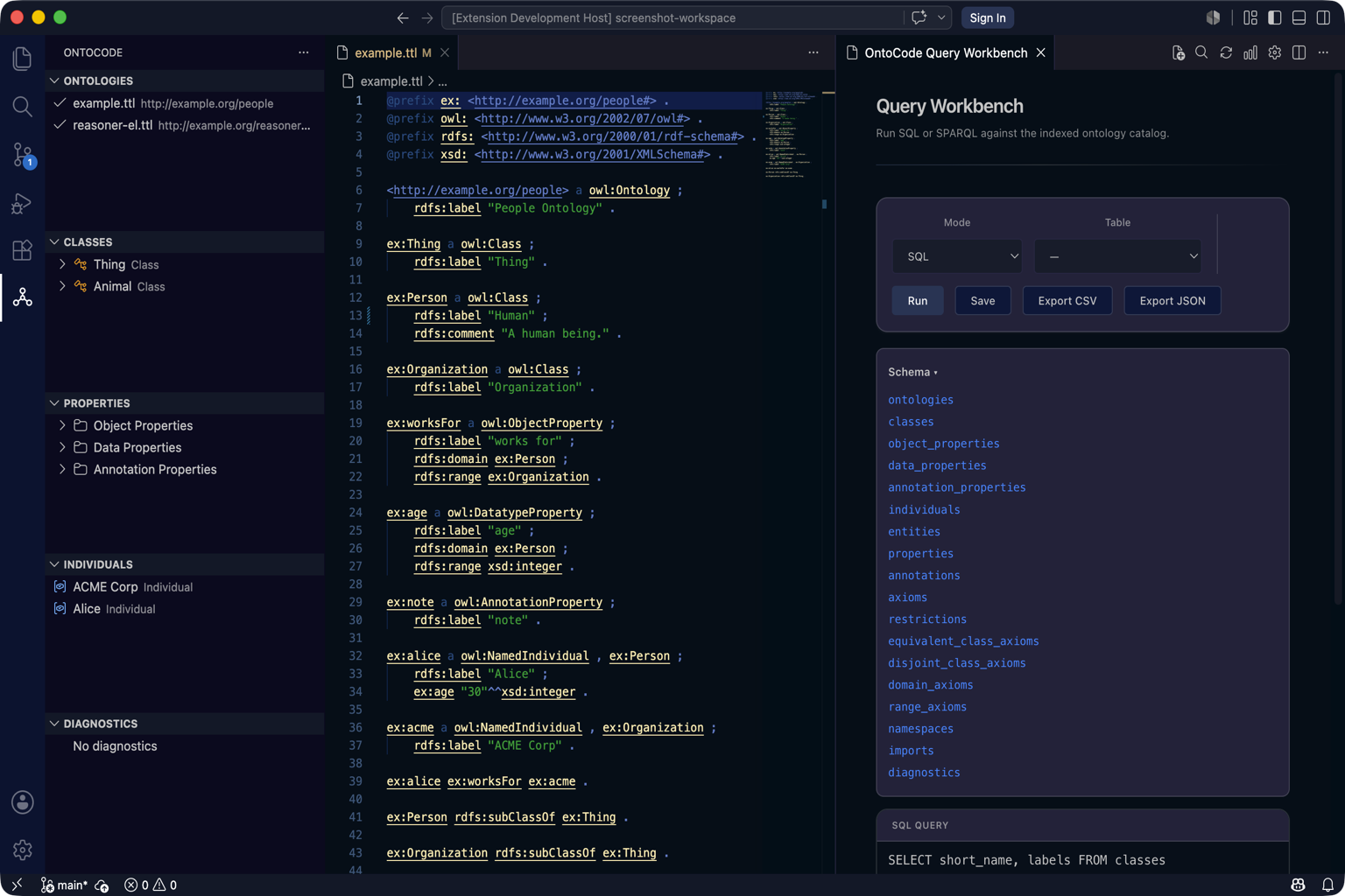 Query Workbench